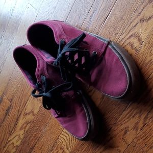 VANS ultracush pro men's size 9 cranberry